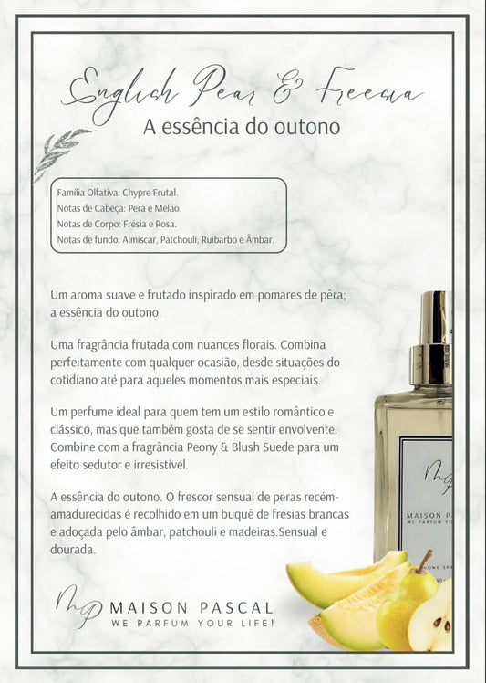 Água de Lençol - English Pear & Freesia 250ml