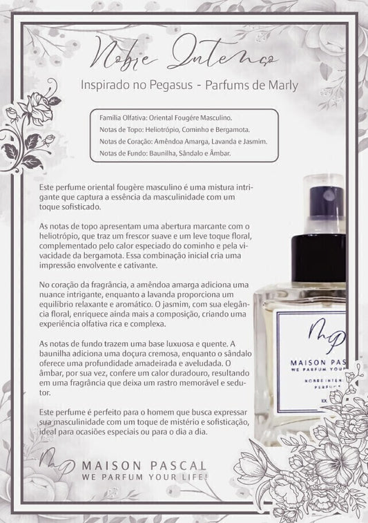Perfume de Nicho - Nobre Intenso 100ml