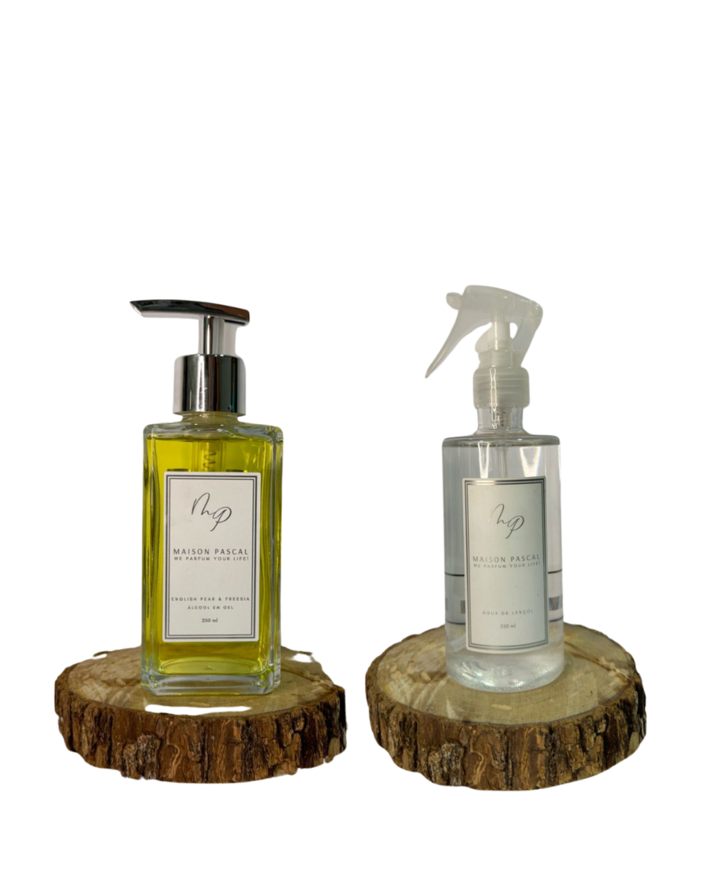 Kit Alcool Gel e Água de Lençol - English Pear & Freesia