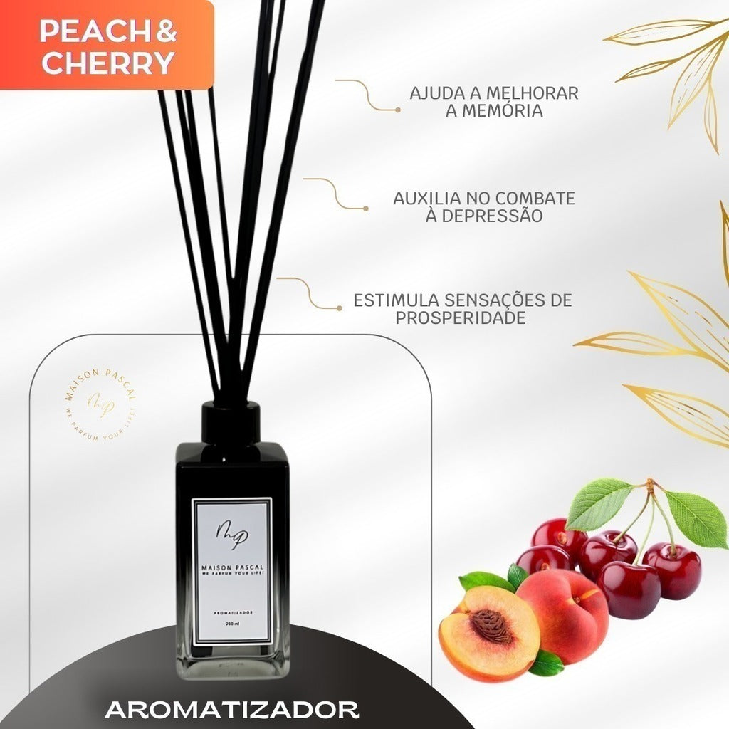 Aromatizador de ambiente - Peach and Cherry