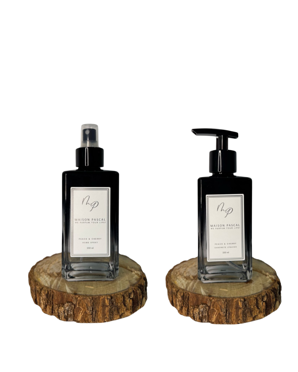 Kit Home Spray e Sabonete Líquido - Peach and Cherry
