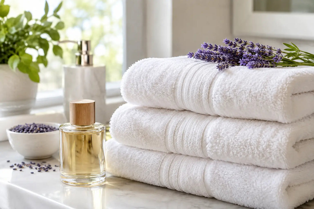 Como perfumar toalhas de banho com elegância