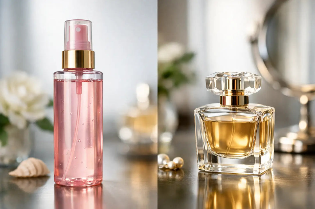 Diferença entre body splash e perfume