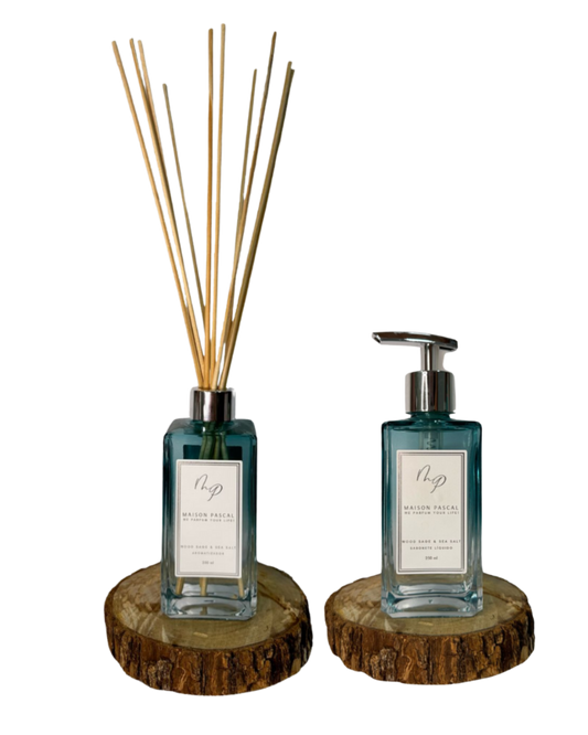 Kit Aromatizador e Sabonete Liquido - Wood Sage and Sea Salt