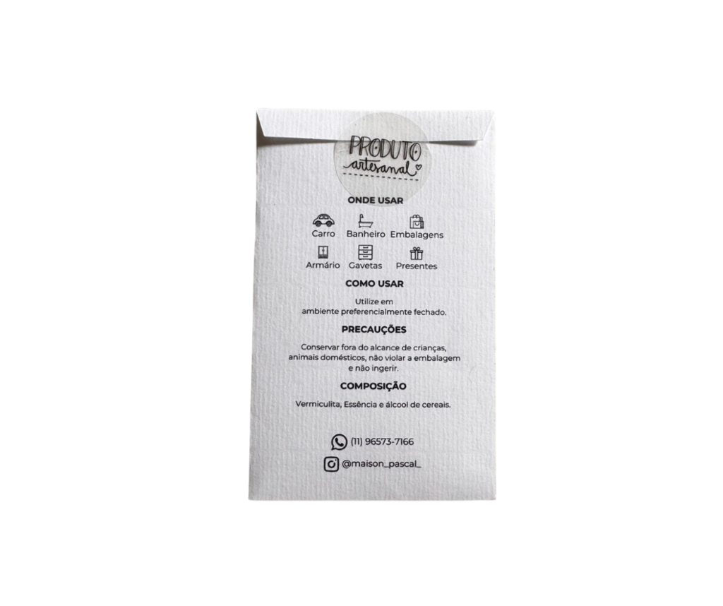 Envelope Aromático - 10 gr