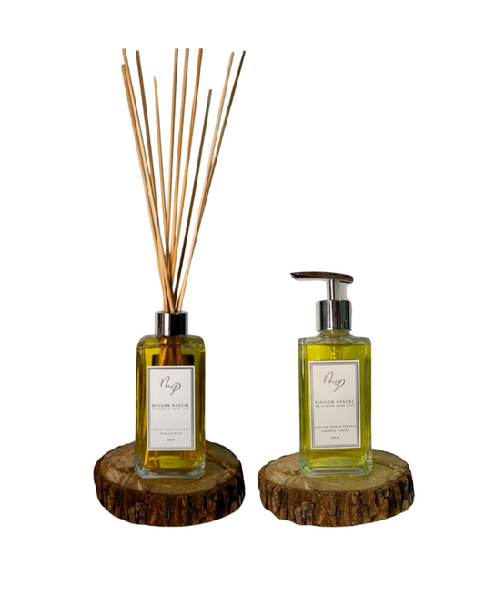 Kit Aromatizador e Sabonete Liquido - English Pear & Freesia