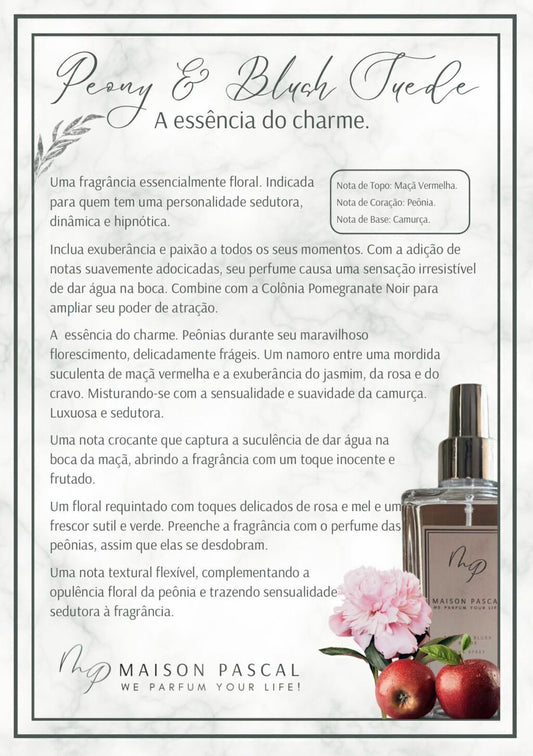 Aromatizador Spray - Peony & Blush Suede 40ml