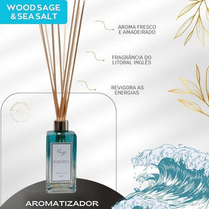 Aromatizador de Ambiente - Wood Sage & Sea Salt