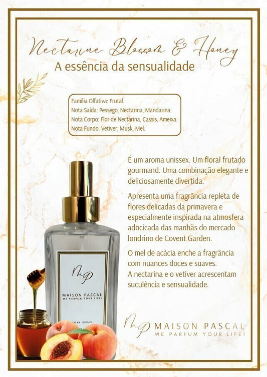 Kit Alcool Gel e Água de Lençol - Nectarine Blossom & Honey