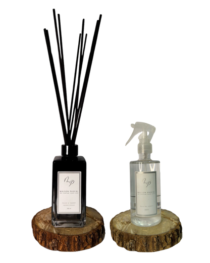 Kit Aromatizador e Água de Lençol - Peach and Cherry