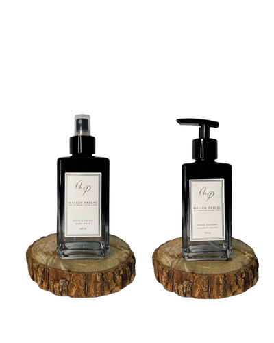 Kit Home Spray e Sabonete Líquido - Peach and Cherry