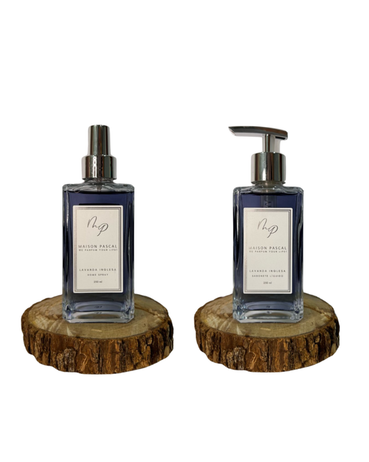 Kit Home Spray e Sabonete Líquido - Lavanda Inglesa