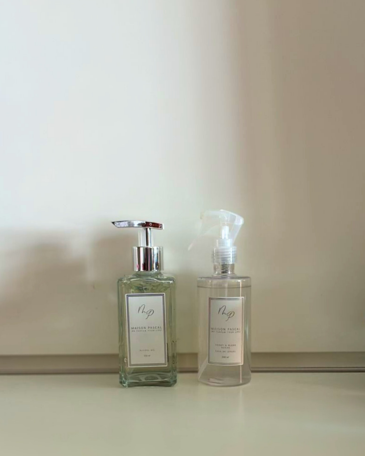 Kit Limpeza Aromática - Alcool Gel e Água de Lençol 250ml